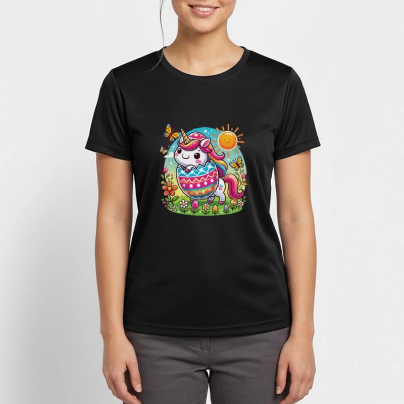 Easter Happy Easter Easter Bunny Easter Egg Spring Women's Breathable T-Shirt