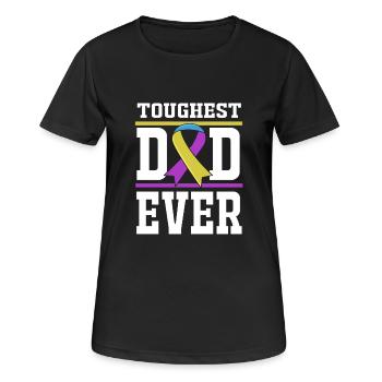 Bladder Cancer Cancer Bladder - Women's Breathable T-Shirt - black - Front - AI Model Female 172 light (172cm)