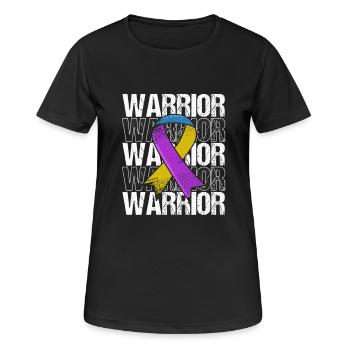 Bladder Cancer Cancer Bladder - Women's Breathable T-Shirt - black - Front - AI Model Female 172 light (172cm)