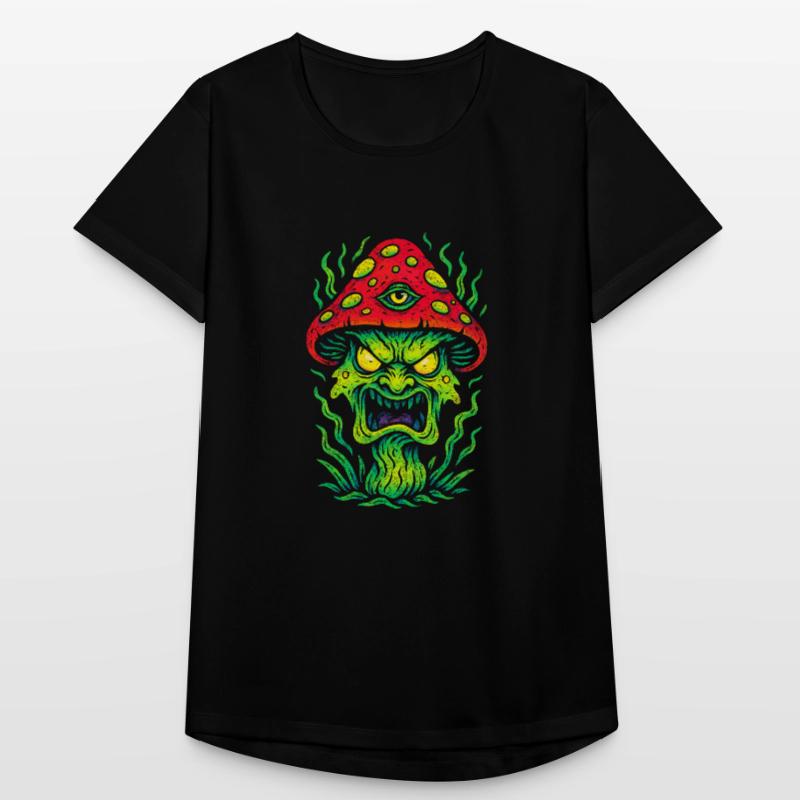 Psycho Toadstool avec troisième œil T-shirt respirant Femme