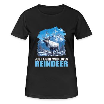 Renne Renne - T-shirt respirant Femme - noir - Devant - AI Model Female 172 light (172cm)