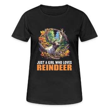 Renne Renne - T-shirt respirant Femme - noir - Devant - AI Model Female 172 light (172cm)
