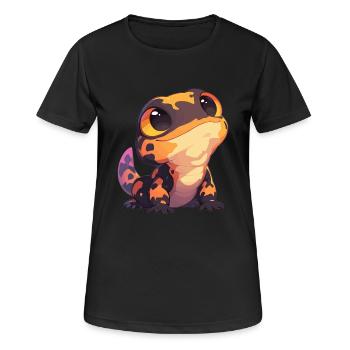 Salamanders Salamander - Women's Breathable T-Shirt - black - Front - AI Model Female 172 light (172cm)