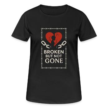 Sensibilisation des parents à la décision - T-shirt respirant Femme - noir - Devant - AI Model Female 172 light (172cm)