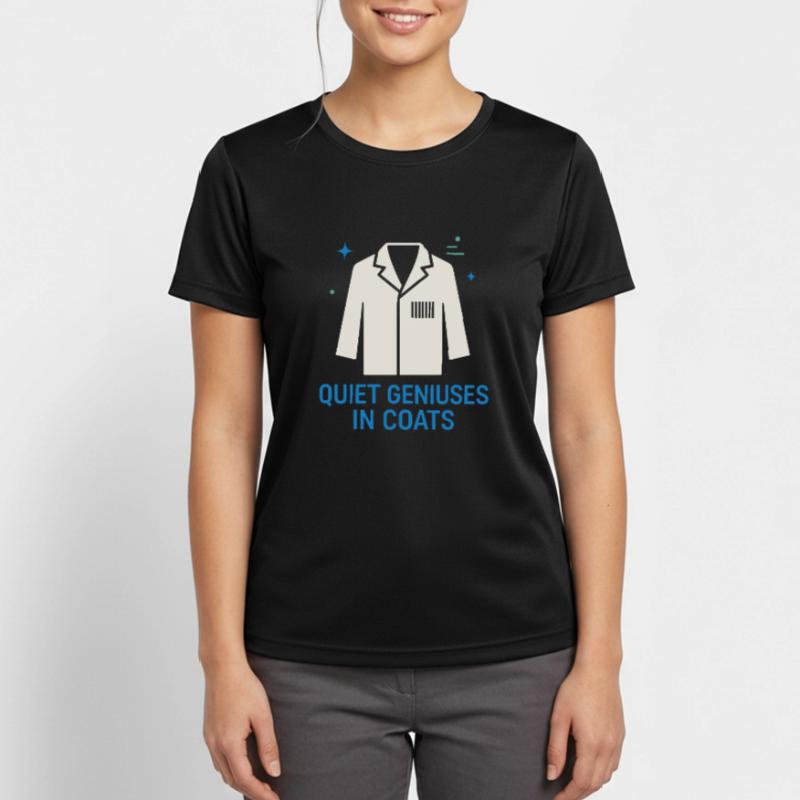Clinical Lab Tech Diagnostic Science Data Nerd Women's Breathable T-Shirt