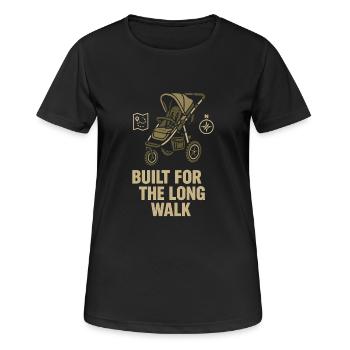 Nursery Dad Fatherhood Pride - Women's Breathable T-Shirt - black - Front - AI Model Female 172 light (172cm)