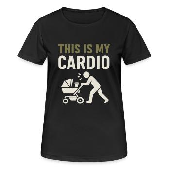 Nursery Dad Fatherhood Pride - Women's Breathable T-Shirt - black - Front - AI Model Female 172 light (172cm)