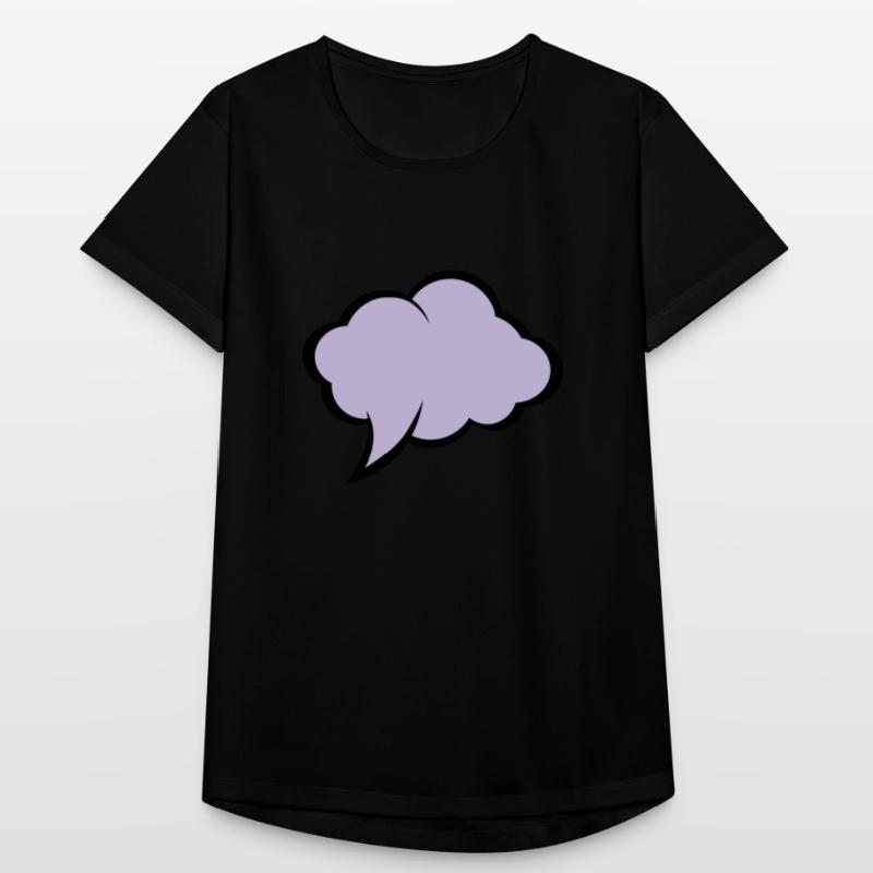 Comic Sprechblase Frauen T-Shirt atmungsaktiv