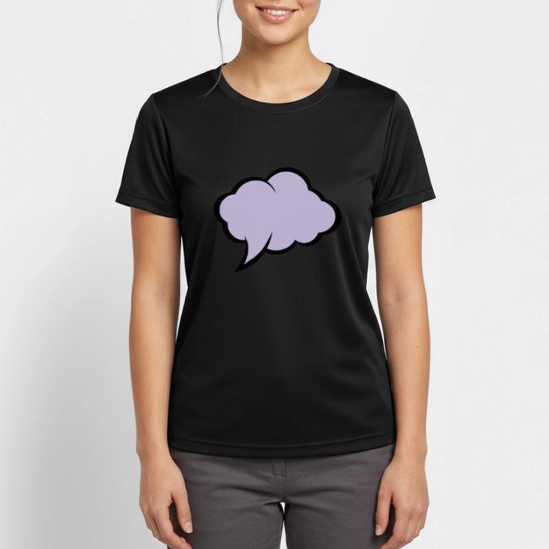 Comic speech bubble Women's Breathable T-Shirt