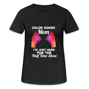 Spectacle de la mi-temps de la fanfare - T-shirt respirant Femme - noir - Devant - AI Model Female 172 light (172cm)