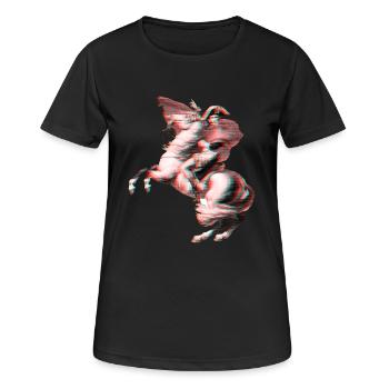 napoleon deluxe - Women's Breathable T-Shirt - black - Front - AI Model Female 172 light (172cm)