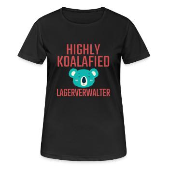 Storage Manager Koalafied - Women's Breathable T-Shirt - black - Front - AI Model Female 172 light (172cm)