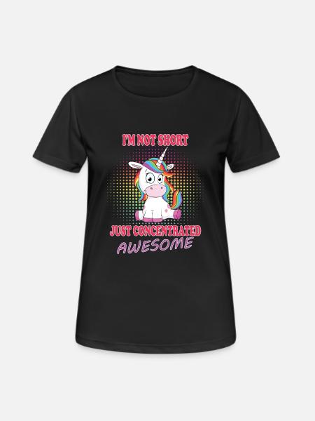 Unicorn Unicorn - Women's Breathable T-Shirt - black