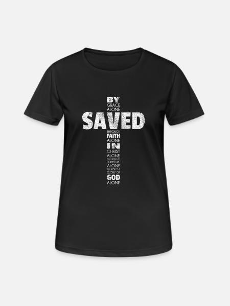Gift Jesus Christ Christian Religious Religion - Women's Breathable T-Shirt - black