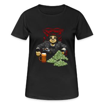 Scar sloth - Women's Breathable T-Shirt - black - Front - AI Model Female 172 light (172cm)