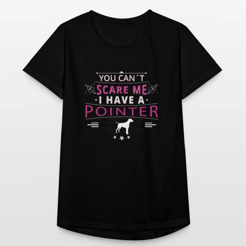 Pointer anglais Pointer peur T-shirt respirant Femme