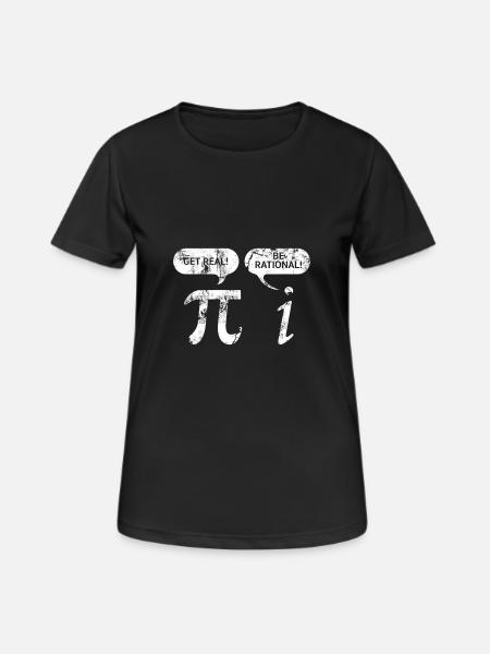 Physics shirt for physics teacher - Women's Breathable T-Shirt - black
