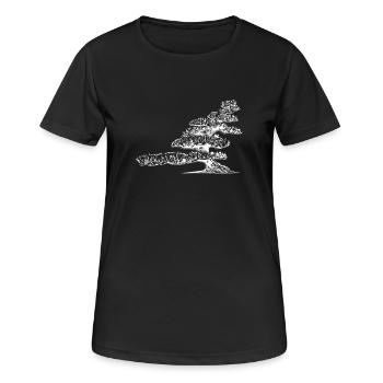 bonsai - Women's Breathable T-Shirt - black - Front - AI Model Female 172 light (172cm)