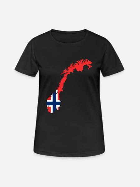 Norway Norway - Women's Breathable T-Shirt - black