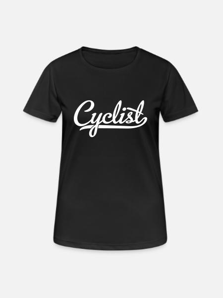 Cycling - Women's Breathable T-Shirt - black