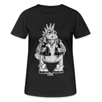 Casimir was a punk - T-shirt respirant Femme - noir - Devant - AI Model Female 172 light (172cm)