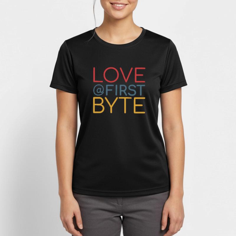 Data Science Scrum Team first byte Agile Admin Frauen T-Shirt atmungsaktiv