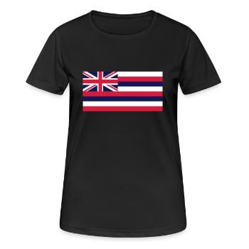 Hawaii - Women's Breathable T-Shirt - black - Front - AI Model Female 172 light (172cm)
