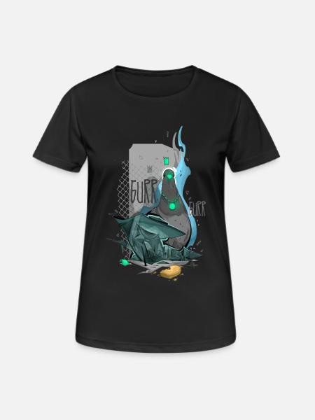 dove - Women's Breathable T-Shirt - black