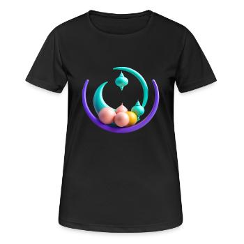 Ramadan Gift Eid Mubarak Islam Allah Muslim - Women's Breathable T-Shirt - black - Front - AI Model Female 172 light (172cm)