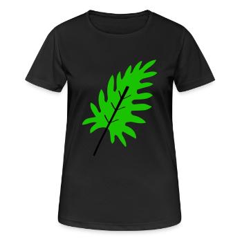 Sheet 2 - Women's Breathable T-Shirt - black - Front - AI Model Female 172 light (172cm)
