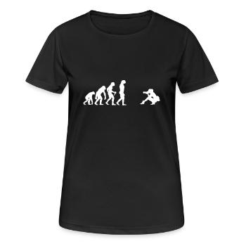 Photographe femme photographier fille Photographer g - T-shirt respirant Femme - noir - Devant - AI Model Female 172 light (172cm)
