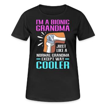 Knee Surgery Knee Surgery - Women's Breathable T-Shirt - black - Front - AI Model Female 172 light (172cm)