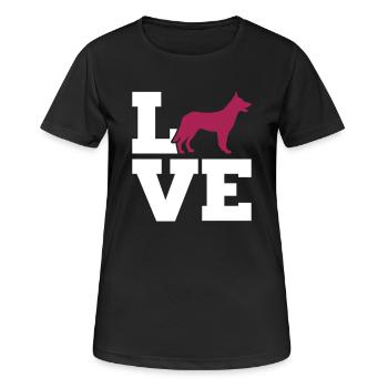 Berger - T-shirt respirant Femme - noir - Devant - AI Model Female 172 light (172cm)