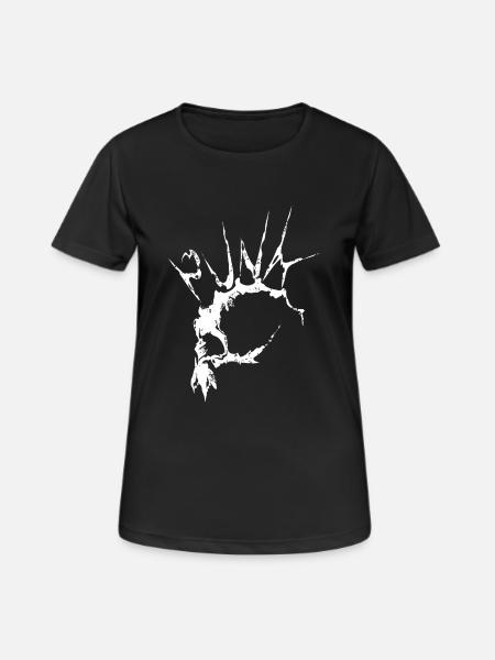 Punk dead - T-shirt respirant Femme - noir