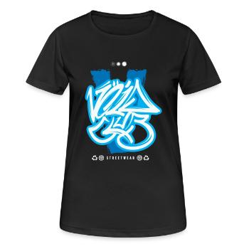 Streetwear Urban Graffiti - Women's Breathable T-Shirt - black - Front - AI Model Female 172 light (172cm)
