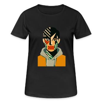 Cv dazzle style - Women's Breathable T-Shirt - black - Front - AI Model Female 172 light (172cm)