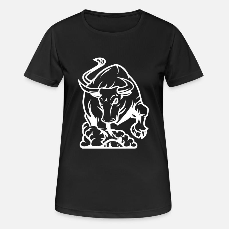 bull - Women's Breathable T-Shirt - black
