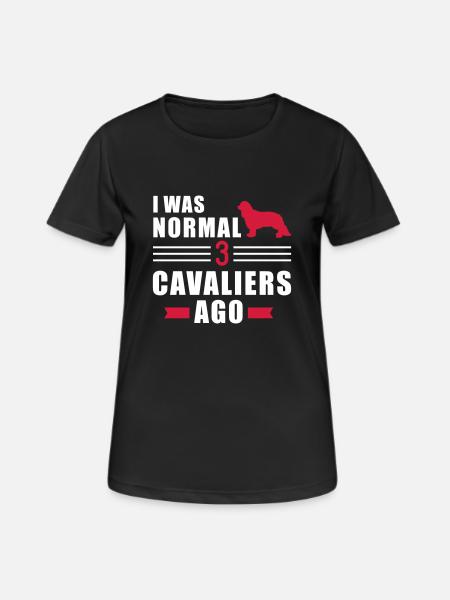 Cavalier King Charles - T-shirt respirant Femme - noir