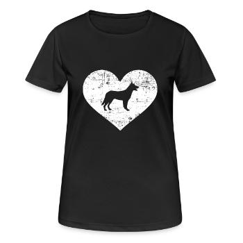 Berger - T-shirt respirant Femme - noir - Devant - AI Model Female 172 light (172cm)