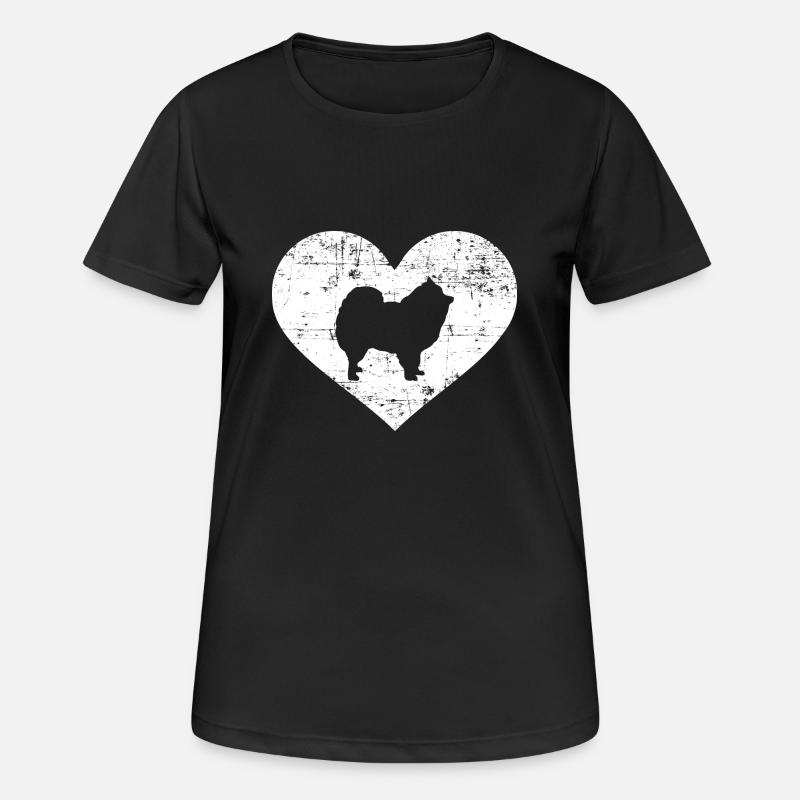 Spitz - Frauen T-Shirt atmungsaktiv - Schwarz