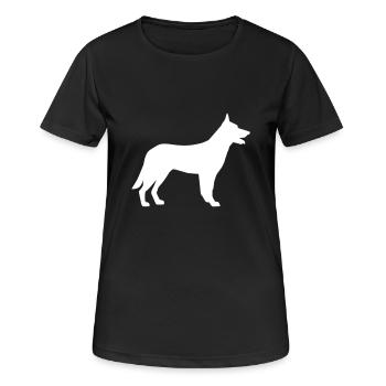 Berger - T-shirt respirant Femme - noir - Devant - AI Model Female 172 light (172cm)