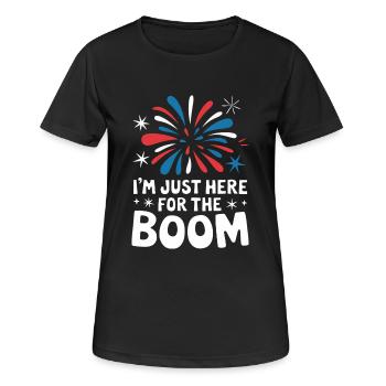 Pyrotechnics Fireworks Pyrotechnics - Women's Breathable T-Shirt - black - Front - AI Model Female 172 light (172cm)