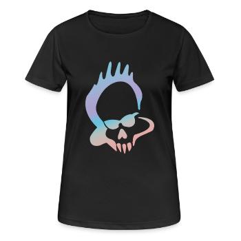 Logo Mansi Venice - Frauen T-Shirt atmungsaktiv - Schwarz - Vorne - AI Model Female 172 light (172cm)
