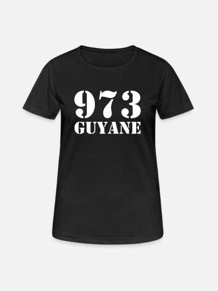 973 Guyane - Women's Breathable T-Shirt - black