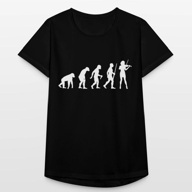 Évolution du violoncelliste T-shirt respirant Femme