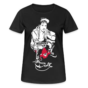 Colt Hellraiser Bobbycar - T-shirt respirant Femme - noir - Devant - AI Model Female 172 light (172cm)