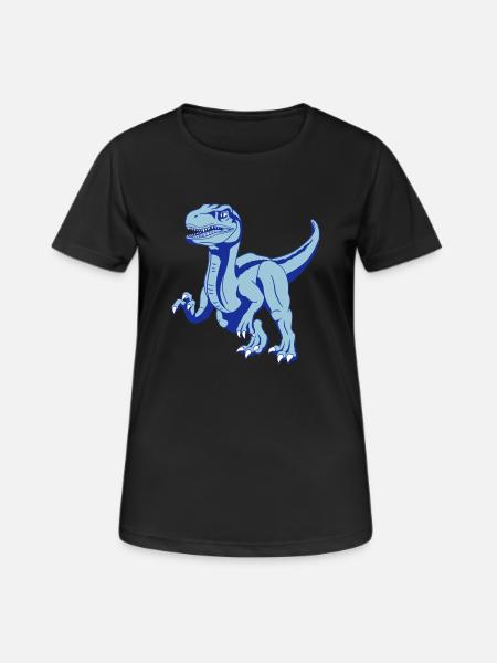 Velociraptor - Women's Breathable T-Shirt - black