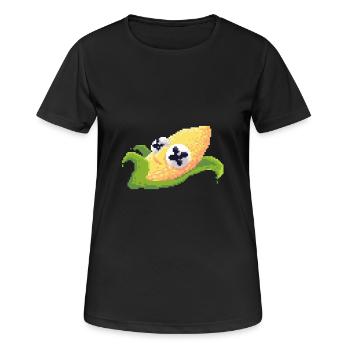 dead corn - Women's Breathable T-Shirt - black - Front - AI Model Female 172 light (172cm)