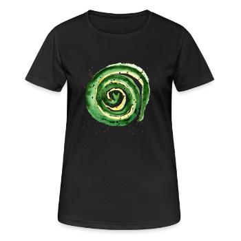 heilung - Frauen T-Shirt atmungsaktiv - Schwarz - Vorne - AI Model Female 172 light (172cm)