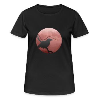 Counting Crows - T-shirt respirant Femme - noir - Devant - AI Model Female 172 light (172cm)